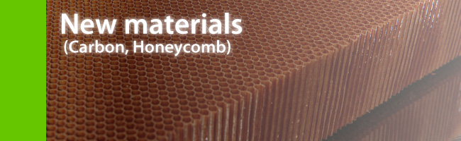 New materials(Carbon,Honeycomb)
